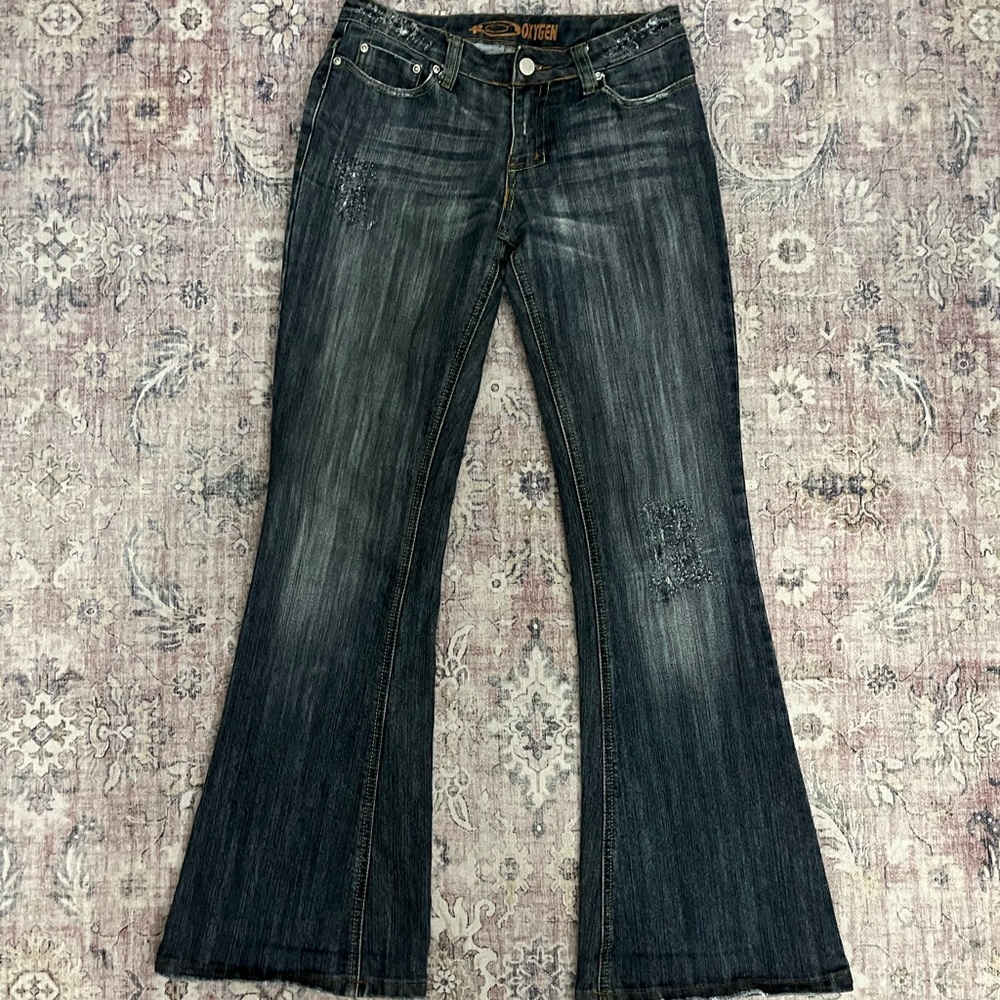 Oxygen Y2K bell bottom jeans